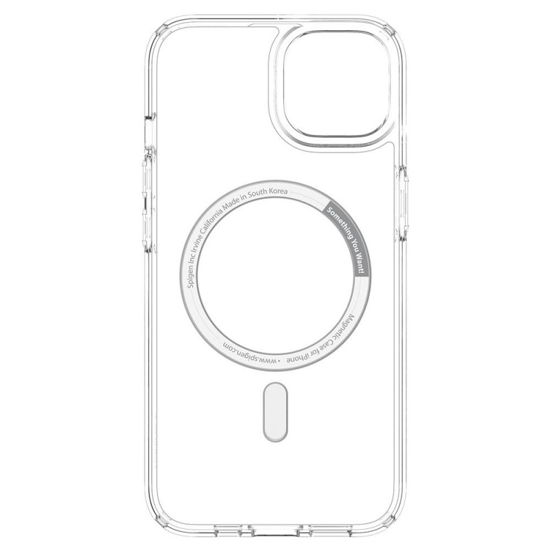 Spigen Ultra Hybrid Mag MagSafe Hülle für Apple iPhone 13, Weiß