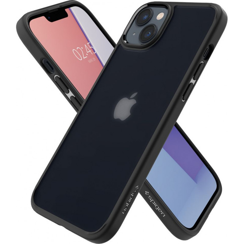 Spigen Ultra Hybrid Apple iPhone 14 Plus / 15 Plus Hülle, Frost Black