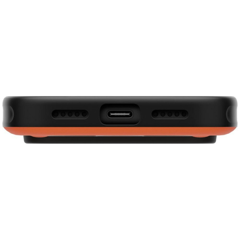 UNIQ Elix Hülle für Apple iPhone 18 Pro / 17 Pro, 360° drehbarer Kickstand, orange