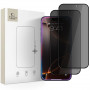 Tech-Protect Glass Spy+ THP4509 Sichtschutz-Panzerglas für Apple iPhone 16 Pro / 17 / 17 Pro (2 Stk.)