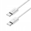 Tech-Protect Ultraboost Classic USB-C / USB-C PD Kabel, 60W, 3A, 100 cm, Weiß