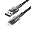 Tech-Protect UltraBoost USB-A/Lightning Kabel 12W 2,4A 200 cm, Grau