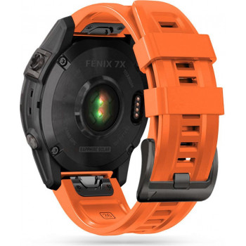 Tech-Protect Iconband THP924ORG Armband für Garmin Fenix 5/6/6 Pro/7, Orange