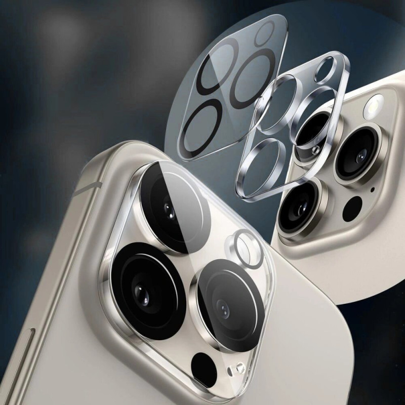 Tech-Protect Cam Fit+ Kameraobjektiv-Panzerglas für Apple iPhone 17 Pro Max, transparent