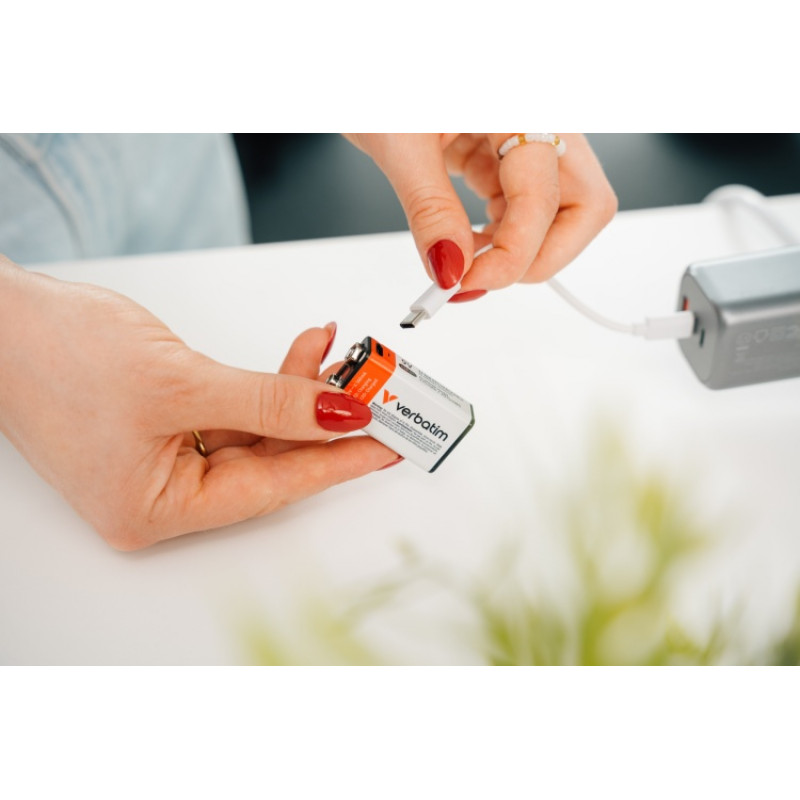 Verbatim 30251 USB-C Akku Li-ion 9V 335 mAh (1 Stk.)