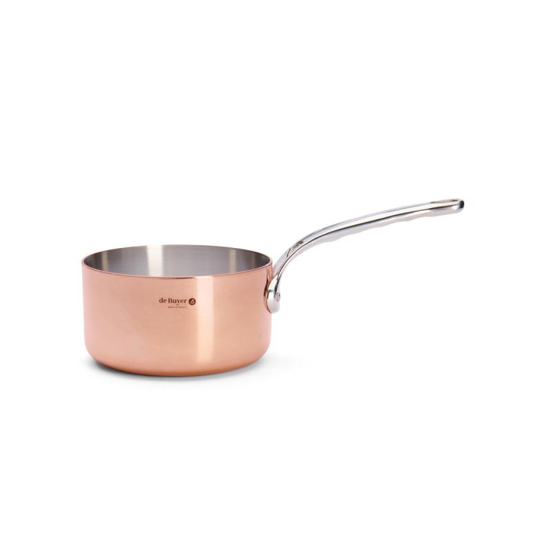 deBuyer De Buyer Inocuivre Kupfer-Stahl-beschichteter Kochtopf 16 cm (6406.16)