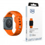 3mk Silikon-Armband für Apple Watch 38/40/41 mm, orange