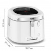 Tefal Filtra Vision FF2541E0 Fritteuse, 2,1 L, 1900 W, Weiß