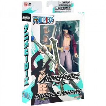 Bandai Anime Heroes One Piece - Dracule Mihawk Actionfigur