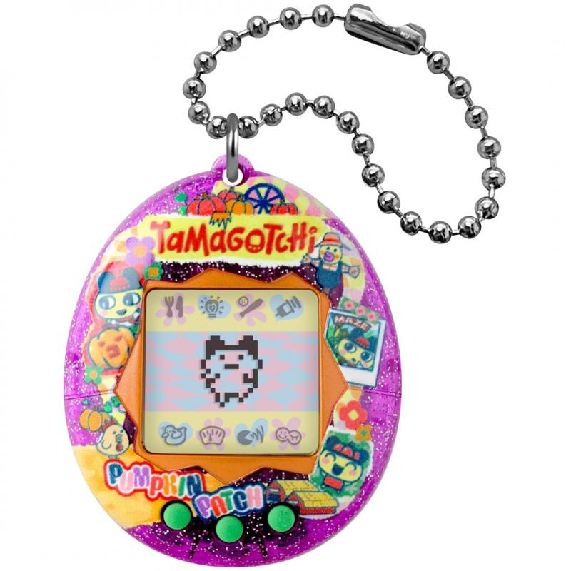 Bandai Tamagotchi Original - Pumpkin Patch tragbares elektronisches Spiel