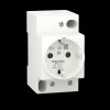 Schneider Electric A9A15310 Steckdose, 16 A, 250 V, 2P+E, DIN 49440