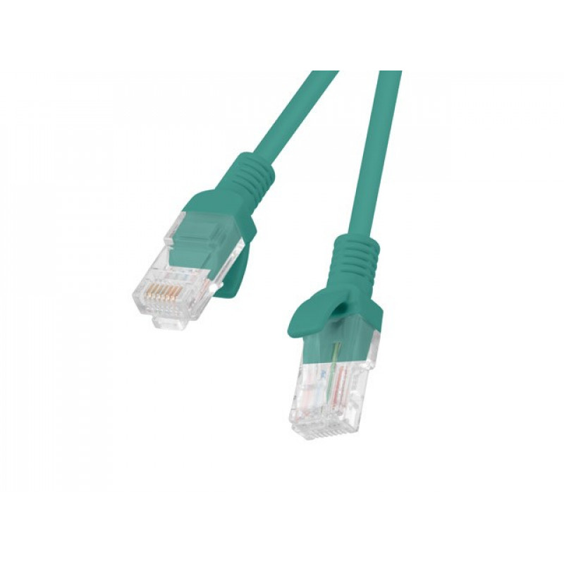 Lanberg PCU6-10CC-0025-G Cat6 U/UTP Patchkabel 0,25 m, grün