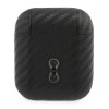 BMW BMA2WMPUCA PU Carbon M Collection Hülle für Apple AirPods 1/2, schwarz