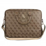 Guess GUCB15G4GFBR 4G Uptown Laptoptasche, 15 Zoll, braun
