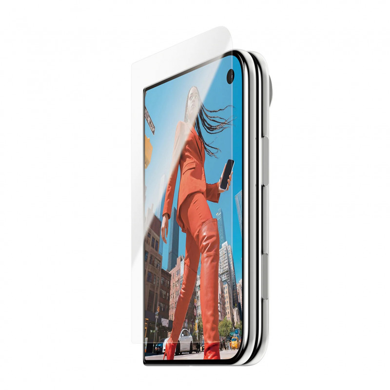 PanzerGlass Displayschutzfolie für iPhone Duo mit EasyAligner, transparent