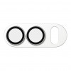 PanzerGlass Fender Kameraschutz für iPhone Duo, Weiß