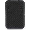 BMW M Carbon Metal Logos MagSafe Wallet, schwarz