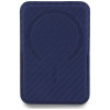 BMW M Carbon Metal Logos MagSafe Wallet, marineblau