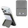 BMW M Carbon Metal Logos MagSafe Wallet, anthrazit