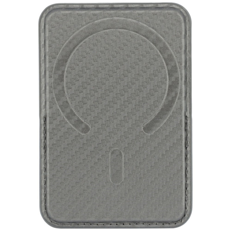 BMW M Carbon Metal Logos MagSafe Wallet, anthrazit