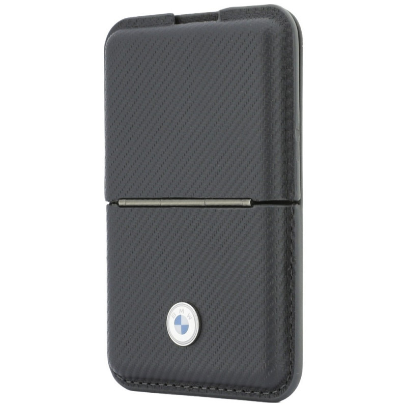 BMW Carbon Metal Logos MagSafe Wallet, anthrazit