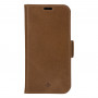 dbramante1928 Copenhagen Slim Flip-Hülle, genarbtes Leder, Tan, für Apple iPhone 13 mini (CS54GT001324)