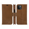 dbramante1928 Copenhagen Slim Flip-Hülle, genarbtes Leder, Tan, für Apple iPhone 13 mini (CS54GT001324)
