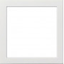 Gira 0289112 Adapterrahmen für System 55, Gira Flächenschalter, reinweiß