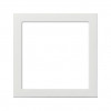 Gira 0289112 Adapterrahmen für System 55, Gira Flächenschalter, reinweiß