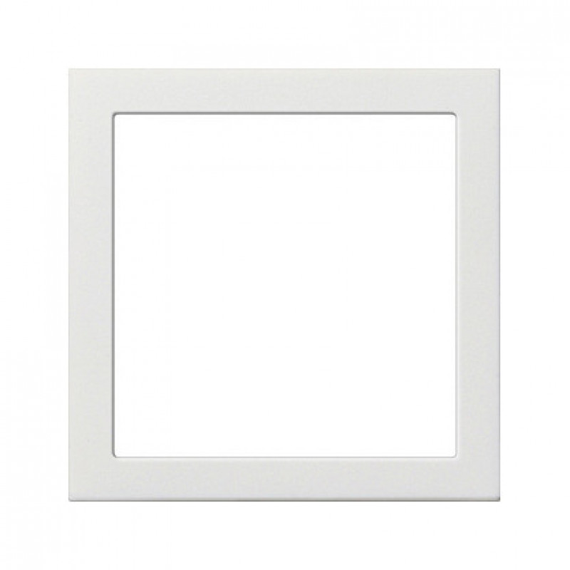 Gira 0289112 Adapterrahmen für System 55, Gira Flächenschalter, reinweiß