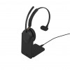 Jabra Evolve3 65 MS Mono-Headset, Link 390c, Ladestation, Schwarz (36599-899-889)