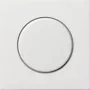 Gira 0650112 Drehdimmer-Abdeckung, Gira Flächenschalter, reinweiß