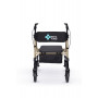 Rehafund Marsylia RF-617/ZŁ Vierrad-Rollator, Gold