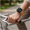Tech-Protect Nylon Armband für Huawei Watch Fit 3 / 4 / 4 Pro / 5 / 5 Pro, Orange