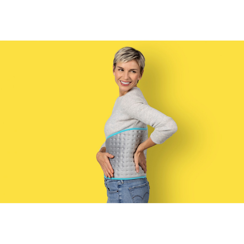 Ecomed by Medisana HP-53E Heizgürtel für Rücken und Bauch, grau