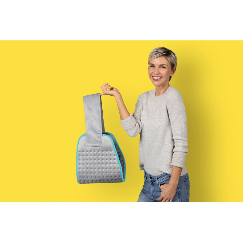 Ecomed by Medisana HP-53E Heizgürtel für Rücken und Bauch, grau