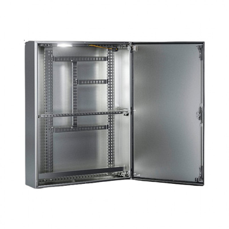 Rittal AX 1014.000 Kompaktes Gehäuse, 1-türig, 760 x 760 x 300 mm, Stahl