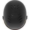 UVEX Wanted Visor Skihelm, 58-61 cm (L), Schwarz