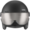 UVEX Wanted Visor pro V Skihelm, Schwarz Matt