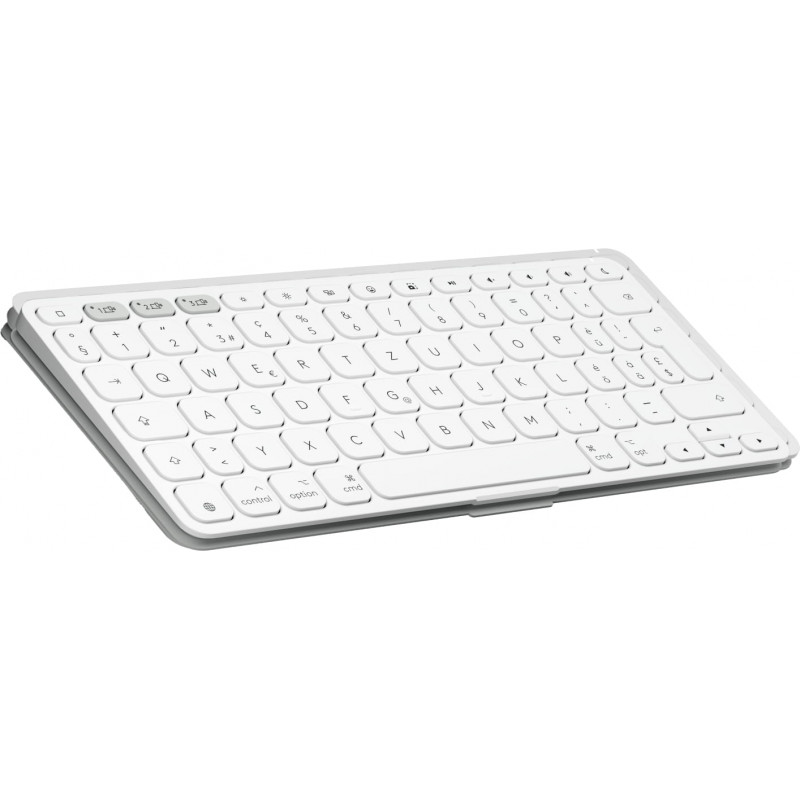 Logitech Keys-To-Go 2 für iPad Tastatur (920-013009), Pale Grey, Swiss Layout