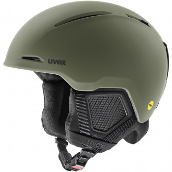 UVEX Monte LT MIPS Skihelm, 51-55 cm, Grün