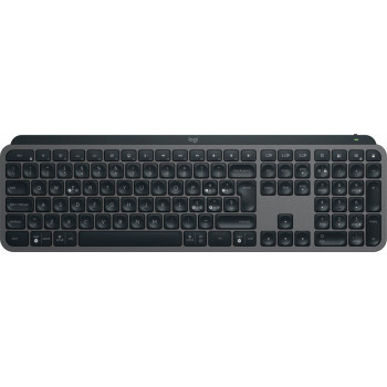 Logitech MX Keys S beleuchtete Tastatur (920-011575), RF Wireless + Bluetooth, italienisches QWERTY, Graphite
