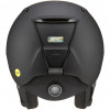 UVEX Monte LT MIPS Skihelm 56-59 cm, schwarz matt