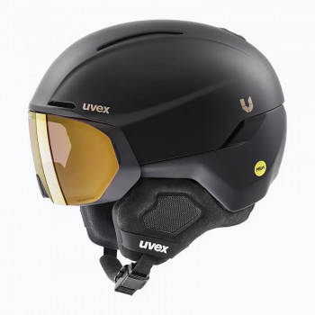 UVEX Ultimate Horizon MIPS Skihelm, schwarz matt