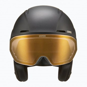 UVEX Ultimate Horizon MIPS Skihelm, schwarz matt
