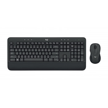 Logitech MK545 Advanced Wireless-Tastatur-und-Maus-Set (920-008982), französisches Layout, Schwarz