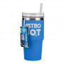 Paladone PP15504AB Astro Bot Reisebecher, 600 ml, Blau