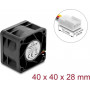 Delock 67650 DC-Axiallüfter 12 V, 40 x 40 x 28 mm