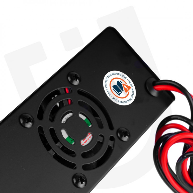 Wuber W14017 Mikroprozessor-Batterieladegerät, 6-12 V, 15 A