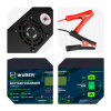 Wuber W14017 Mikroprozessor-Batterieladegerät, 6-12 V, 15 A